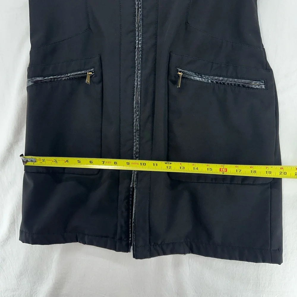 Michael Kors Black Winter Jacket Mid Length Zip Closure and‎ Pockets Women’s S
